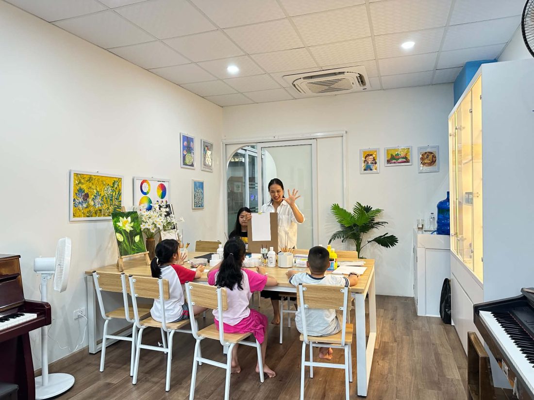 Joie Art & Music Trung tâm mỹ thuật uy tín tại Mỹ Đình, được nhiều phụ huynh tin tưởng